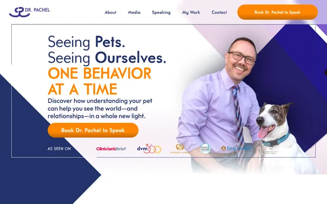 Dr. Chris Pachel: personal brand website, drpachel.com