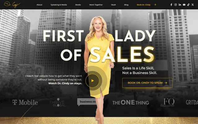 Dr. Cindy McGovern: the live site, drcindy.com