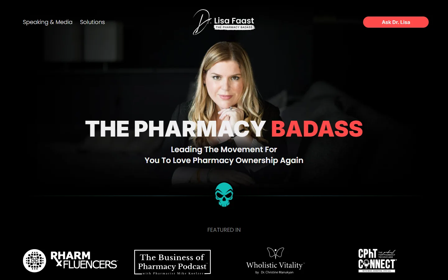 Dr. Lisa Faast: the live site, drlisafaast.com
